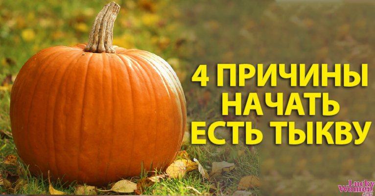4 причины, которые заставят вас начать есть тыкву