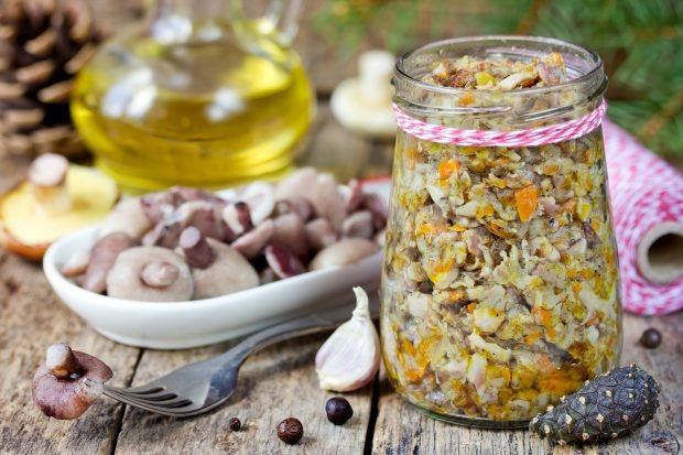 Грибная икра из шампиньонов на зиму