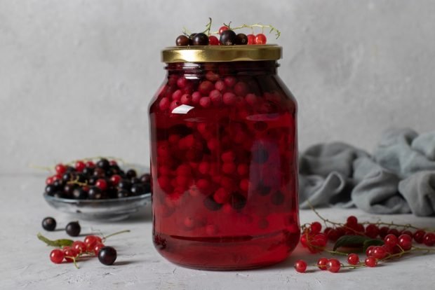 Смородиновый компот на зиму