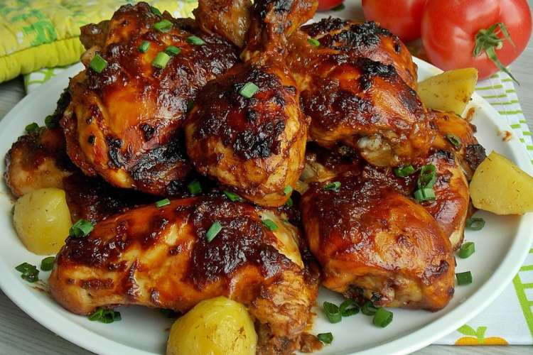 Курица барбекю (barbecue chicken)