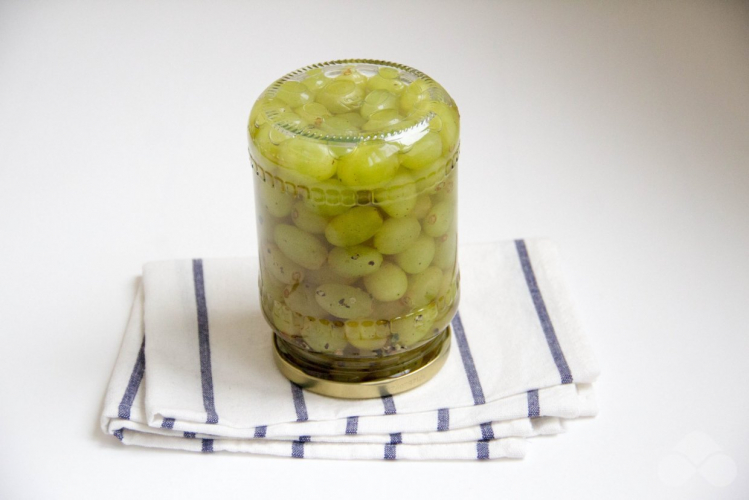 Маринованный виноград как оливки на зиму